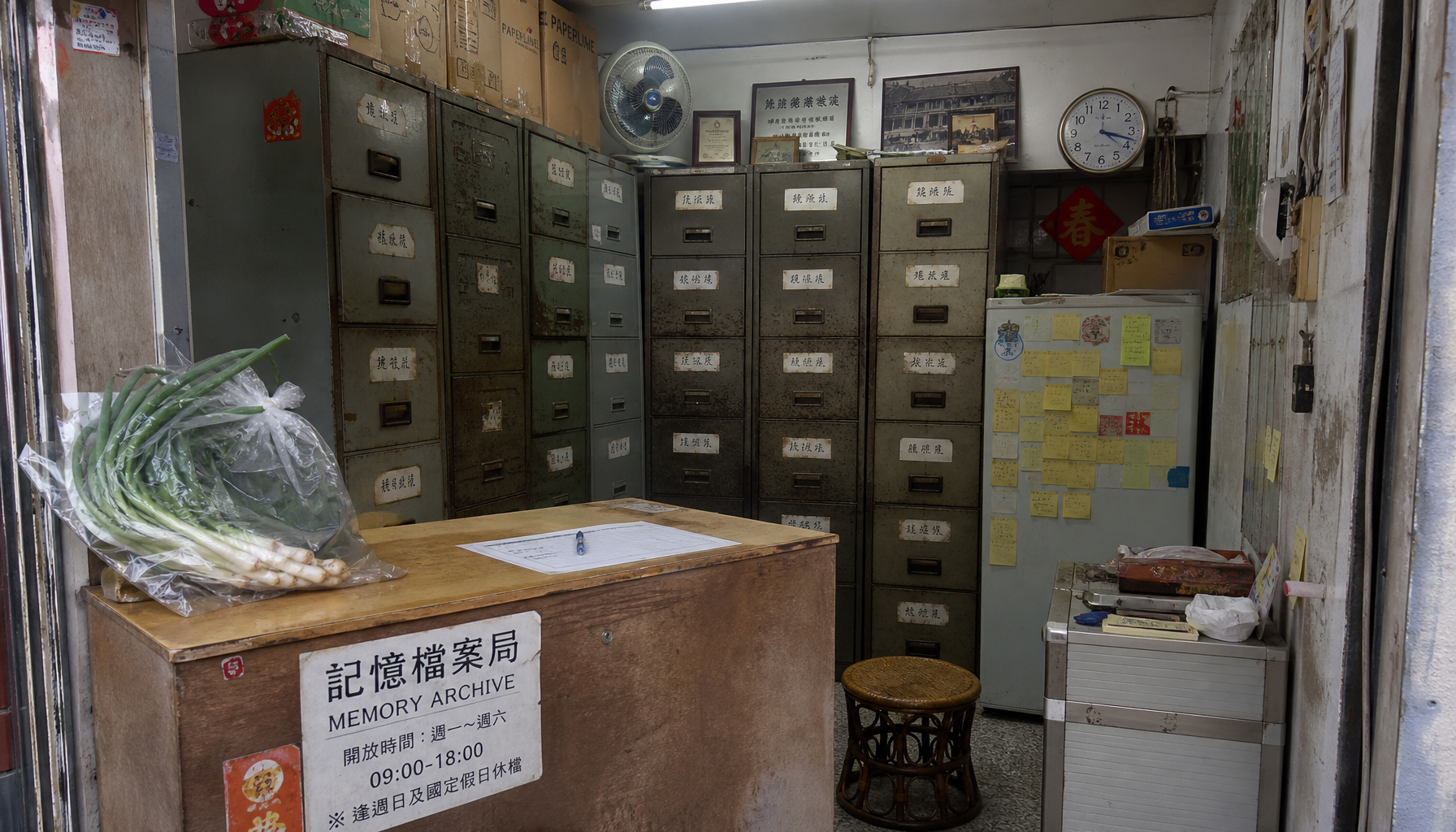 记忆银行档案室