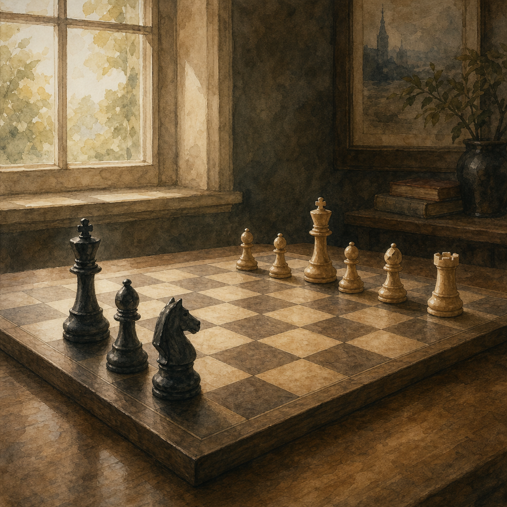 弃子之后的棋盘